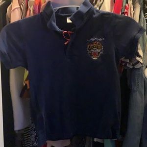 Ed hardy kids sized shirt size s/8
